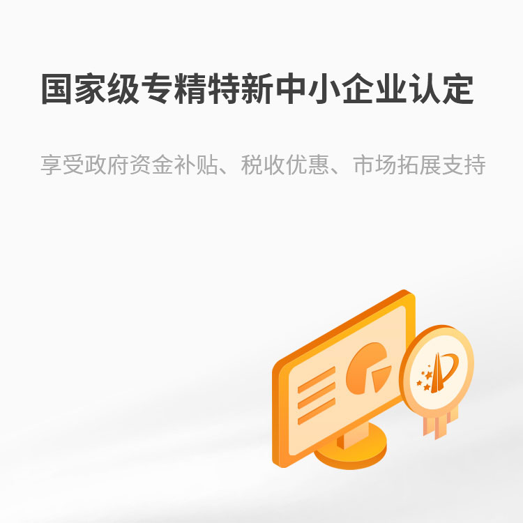 国家级专精特新中小企业认定