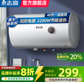 志高电热水器（299积分）