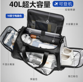 【225积分】多功能旅行包